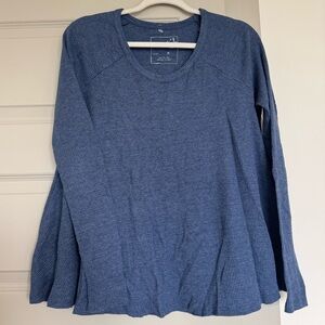 We The Free Thermal Blue Long Sleeve M